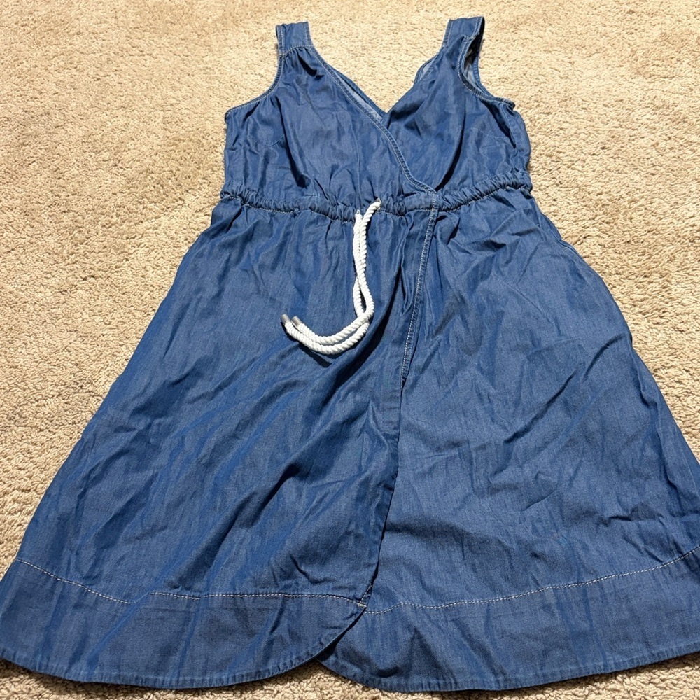 Tommy Hilfiger Denim Wrap Dress Medium - Picture 2 of 7